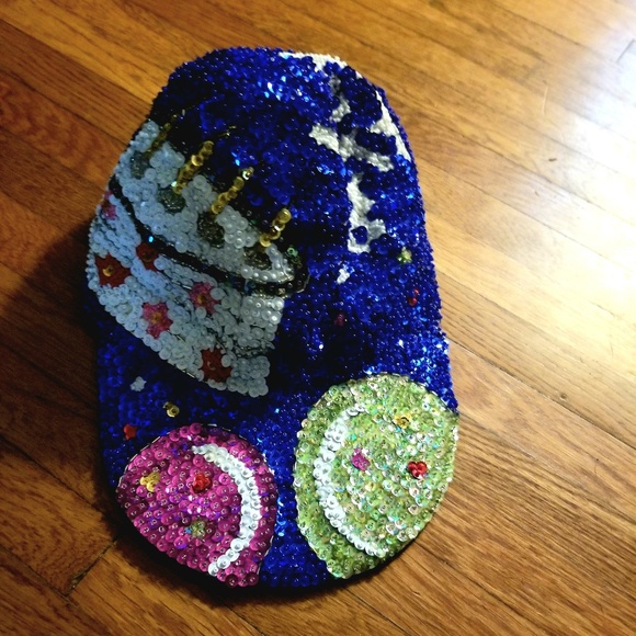 GLITTER DESIGN PARTY HAT - Picture 2 of 5